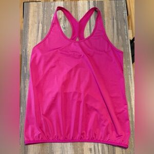 Vibrant Fuchsia Racerback DryTek Tank Top